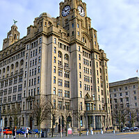 Buy canvas prints of Iconic Landmark of Liverpool by Steve Smith