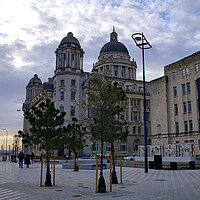 Buy canvas prints of Early Morning Liverpool by Steve Smith