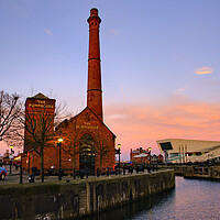 Buy canvas prints of The Pumphouse Liverpool by Steve Smith