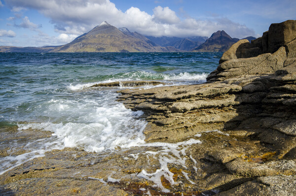 Elgol Isle of Skye Picture Board by Steve Smith
