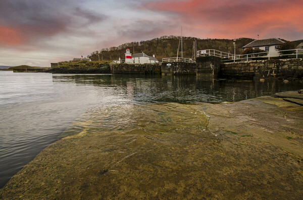 The Crinan Canal Picture Board by Steve Smith