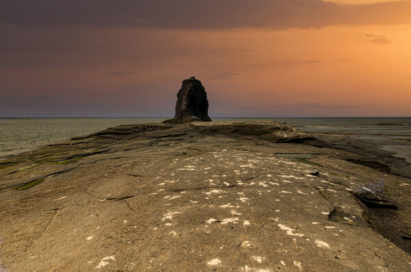 Majestic Sunrise over Black Nab Picture Board by Steve Smith