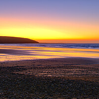 Buy canvas prints of Filey Brigg Sunrise by Steve Smith