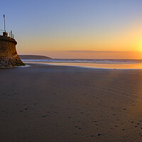 Buy canvas prints of Majestic Sunrise at Filey by Steve Smith