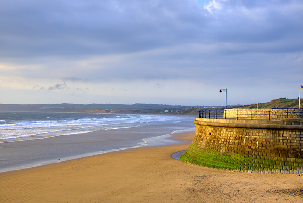 Filey Beach Picture Board by Steve Smith