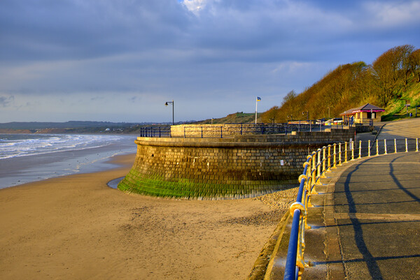 Filey Beach Picture Board by Steve Smith