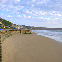 Buy canvas prints of Filey Beach Yorkshire by Steve Smith