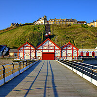 Buy canvas prints of Saltburn By The Sea Pier by Steve Smith
