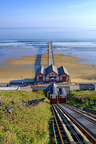 Saltburn By The Sea Pier Picture Board by Steve Smith