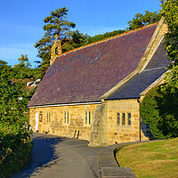 Buy canvas prints of Sandsend Church by Steve Smith