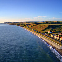 Buy canvas prints of Sandsend North Yorkshire by Steve Smith