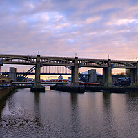 Buy canvas prints of High Level Bridge Newcastle by Steve Smith