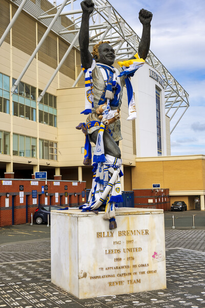 Billy Bremner Monument Picture Board by Steve Smith