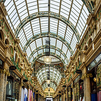 Buy canvas prints of Leeds County Arcade by Steve Smith