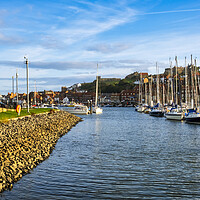 Buy canvas prints of Yachting Marina Whitby by Steve Smith