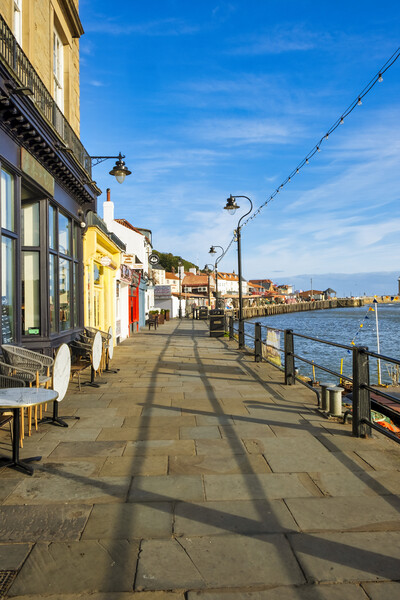 Whitby Promenade Picture Board by Steve Smith