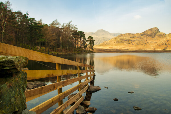 Serenity of Blea Tarn Picture Board by Steve Smith