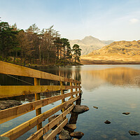 Buy canvas prints of Serenity of Blea Tarn by Steve Smith