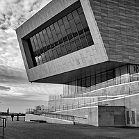 Buy canvas prints of Museum of Liverpool Mono by Steve Smith
