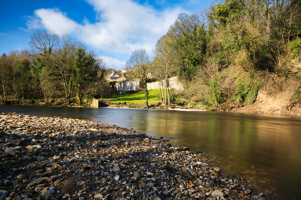 River Swale Richmond Picture Board by Steve Smith