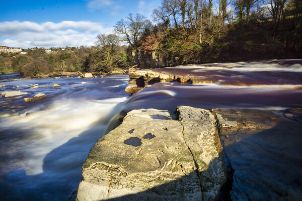Majestic River Swale Falls Picture Board by Steve Smith