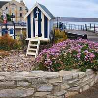 Buy canvas prints of Victorian Bathing Machine Filey by Steve Smith