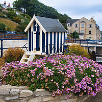 Buy canvas prints of Victorian Bathing Machine Filey by Steve Smith