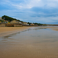 Buy canvas prints of Serenity at Filey Beach by Steve Smith