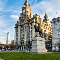 Buy canvas prints of Liver Building by Steve Smith