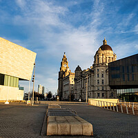 Buy canvas prints of Liverpool Cityscape by Steve Smith