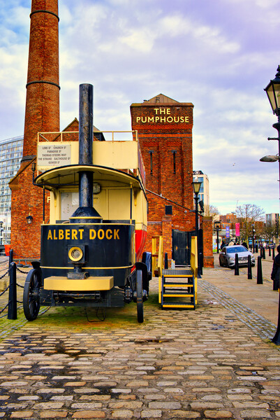 Royal Albert Docks Picture Board by Steve Smith
