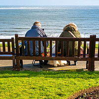 Buy canvas prints of We Love Filey by Steve Smith