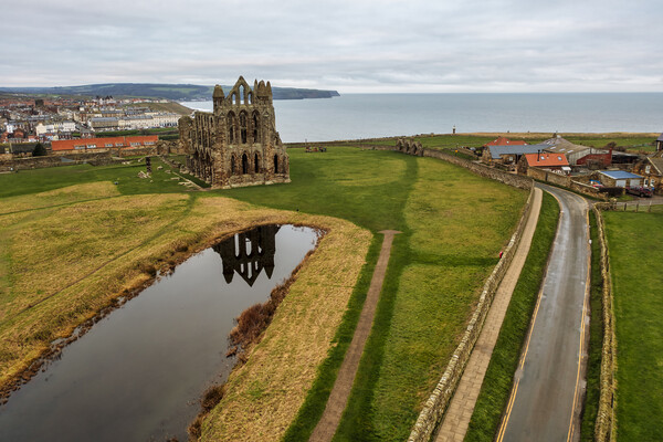 Whitby Abbey Picture Board by Steve Smith
