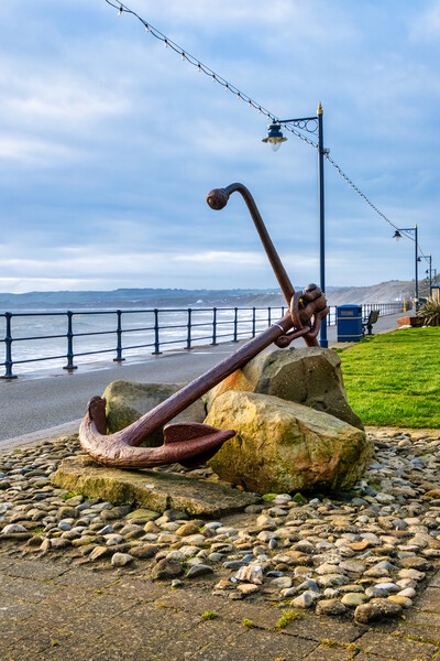 The Filey Anchor Picture Board by Steve Smith