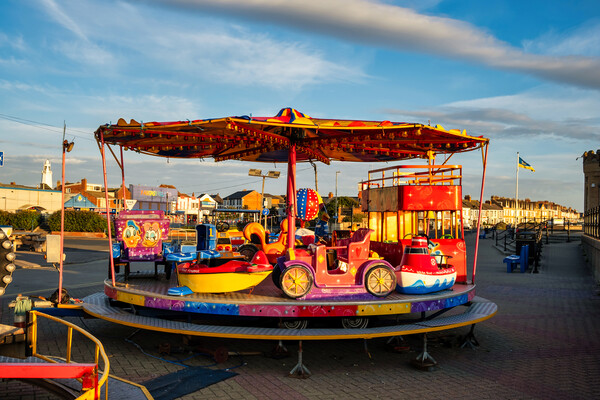 Withernsea Fair Picture Board by Steve Smith