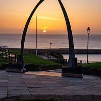 Buy canvas prints of Whitby Whalebones by Steve Smith