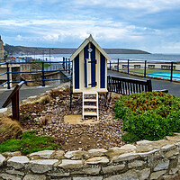Buy canvas prints of Filey Bathing Machine by Steve Smith