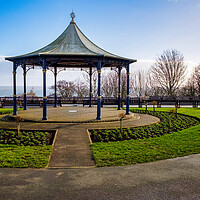 Buy canvas prints of The Filey Bandstand by Steve Smith