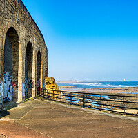 Buy canvas prints of Whitley Bay Beach by Steve Smith