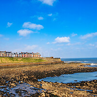 Buy canvas prints of Whitley Bay Beach by Steve Smith