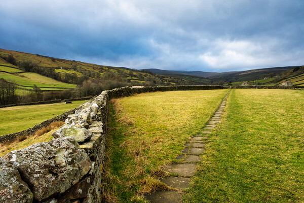 Majestic Swaledale A Breathtaking View Picture Board by Steve Smith