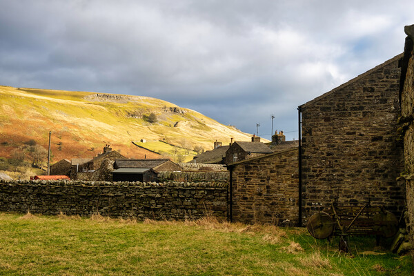 Muker Swaledale Picture Board by Steve Smith