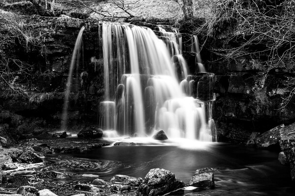 East Gill Force Mono Picture Board by Steve Smith