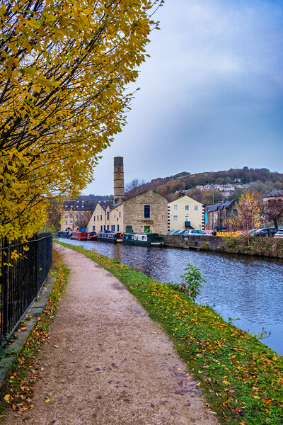 Hebden Bridge West Yorkshire Picture Board by Steve Smith