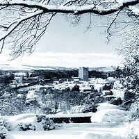Buy canvas prints of Winter Wonderland in Richmond by Steve Smith