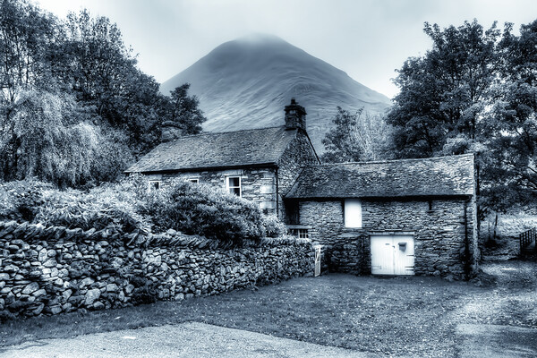 Hartsop Cottage Picture Board by Steve Smith