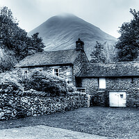 Buy canvas prints of Hartsop Cottage by Steve Smith