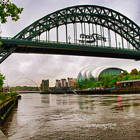 Buy canvas prints of Tyne Bridge Great North Run by Steve Smith