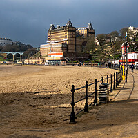 Buy canvas prints of Scarborough South Bay by Steve Smith