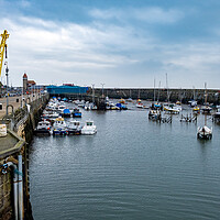 Buy canvas prints of Scarborough Marina by Steve Smith